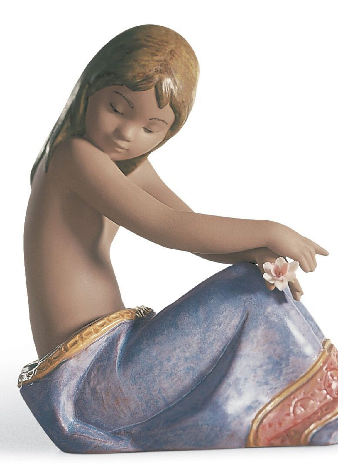 Lladro Island Beauty Girl Figurine