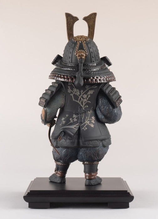 Lladro Warrior Boy Figurine Brown