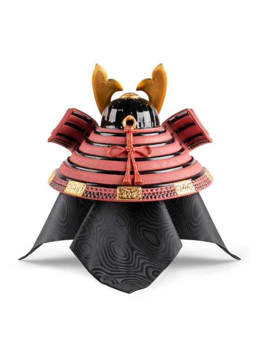 Lladro Samurai Helmet Tiger And Dragon