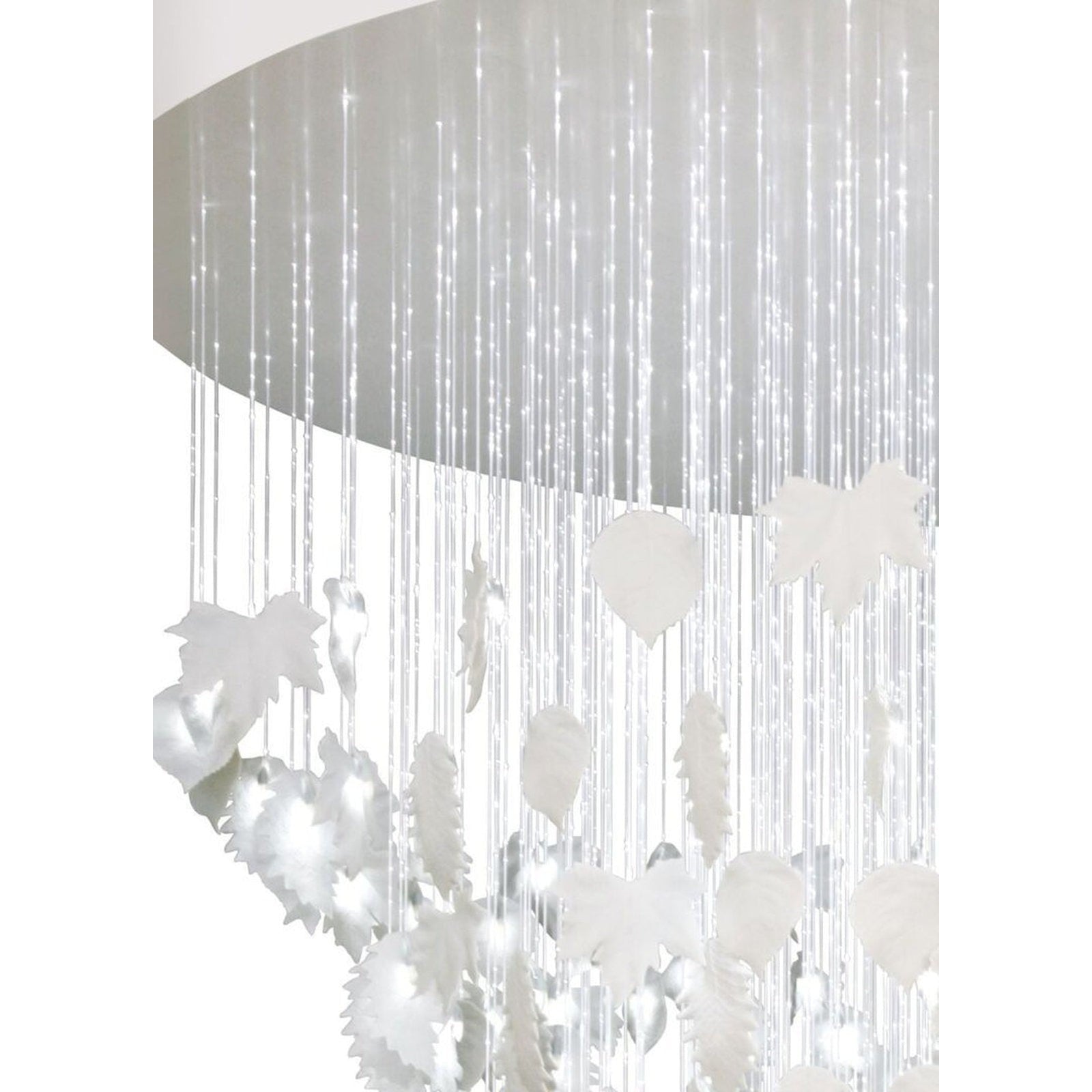 Lladro Magic Forest Chandelier - 2m US White