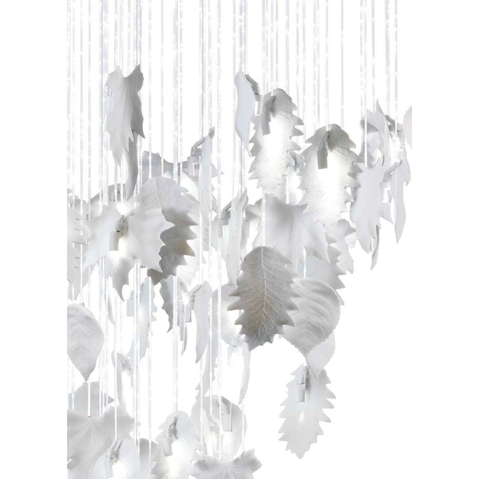 Lladro Magic Forest Chandelier - 1.10m US White