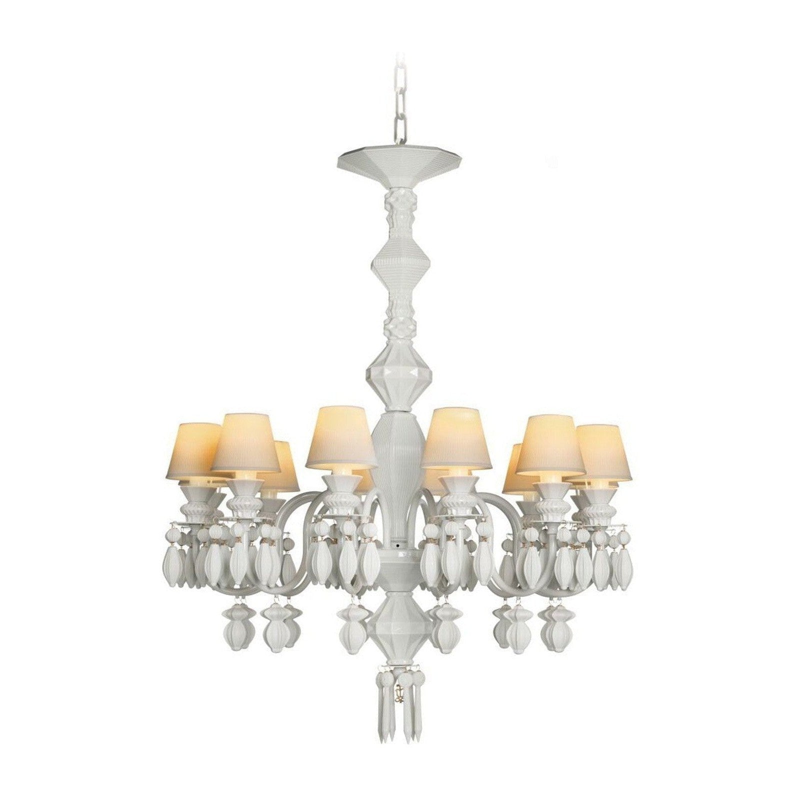 Lladro Belle de Nuit 12 Lights Chandelier US