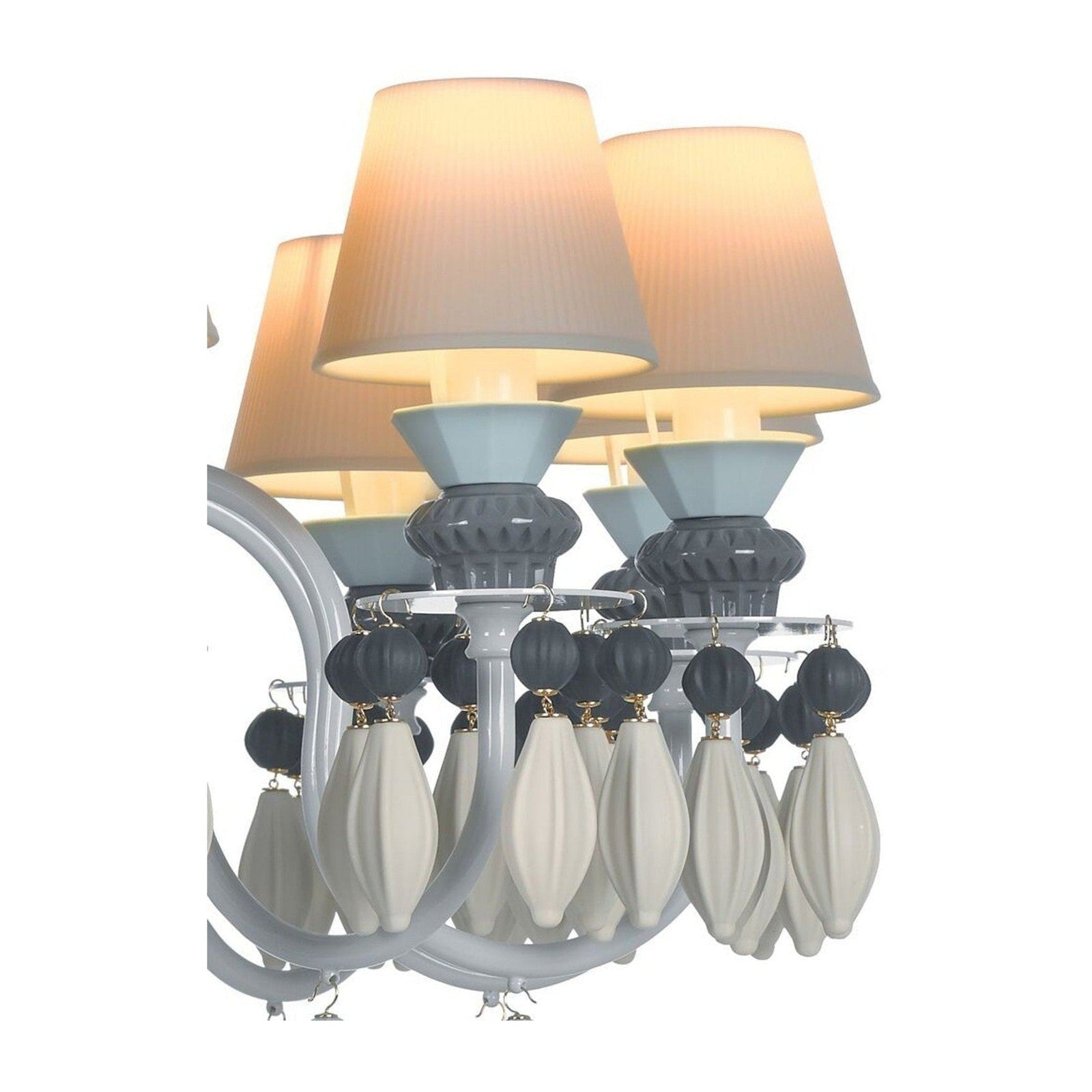 Lladro Belle de Nuit 12 Lights Chandelier US