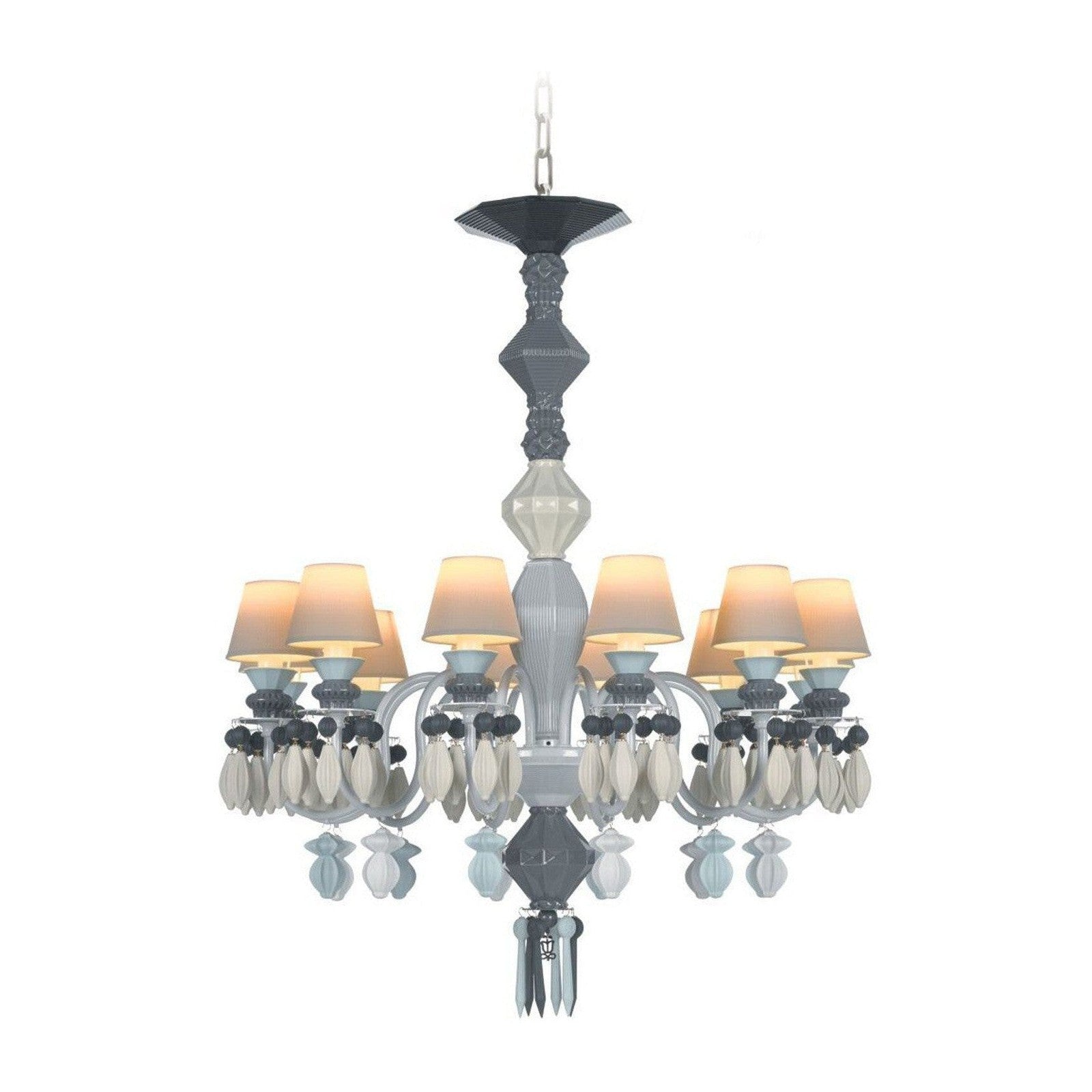 Lladro Belle de Nuit 12 Lights Chandelier US