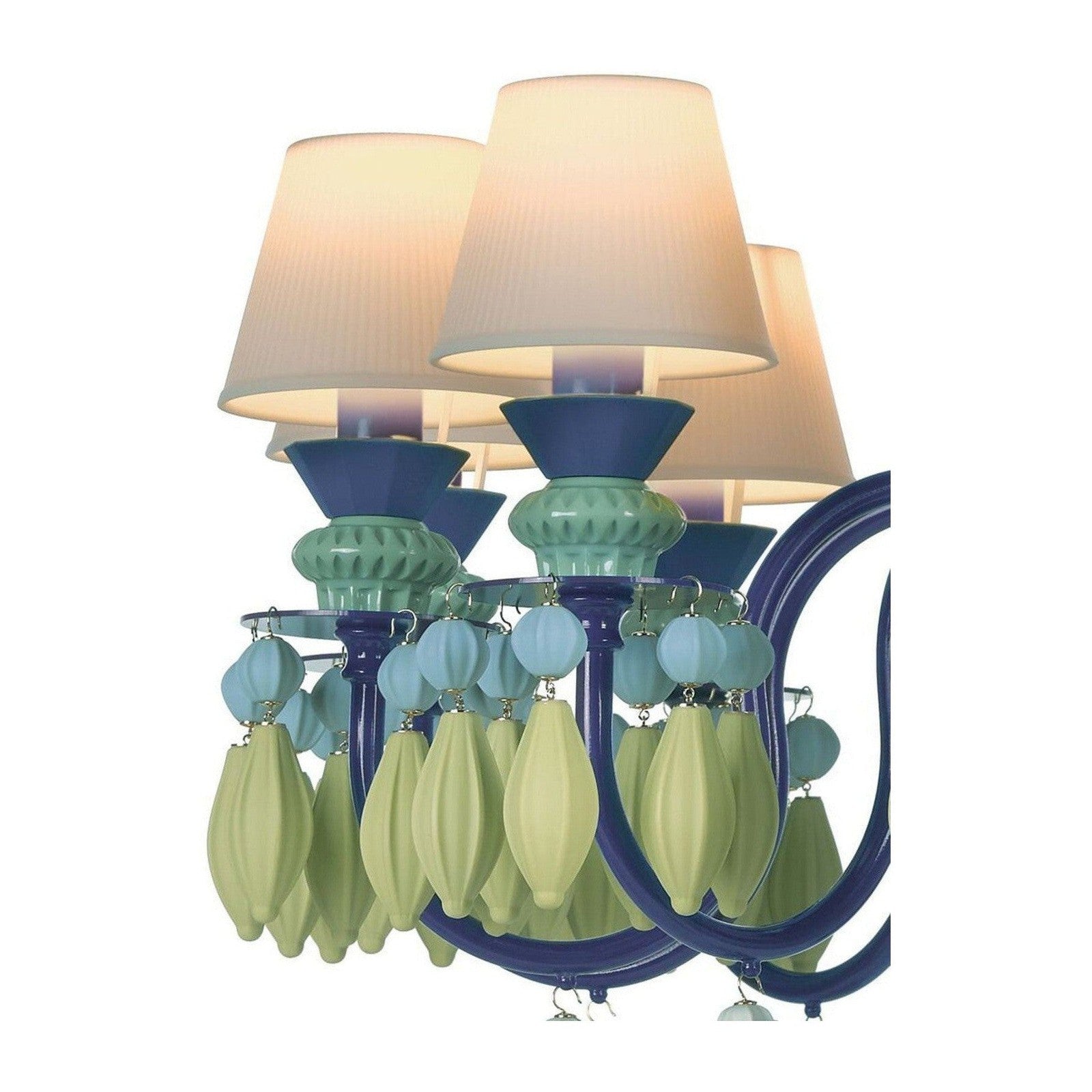 Lladro Belle de Nuit 12 Lights Chandelier US