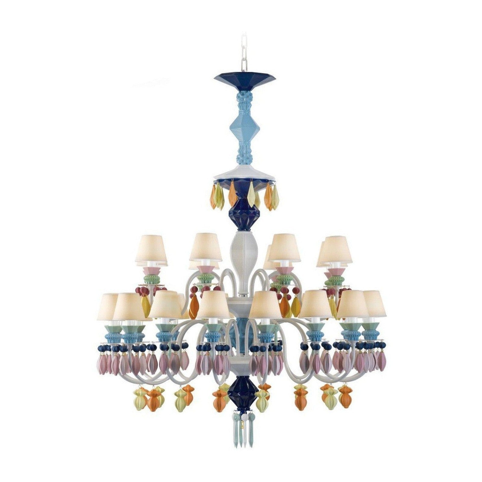 Lladro Belle de Nuit 24 Lights Chandelier US