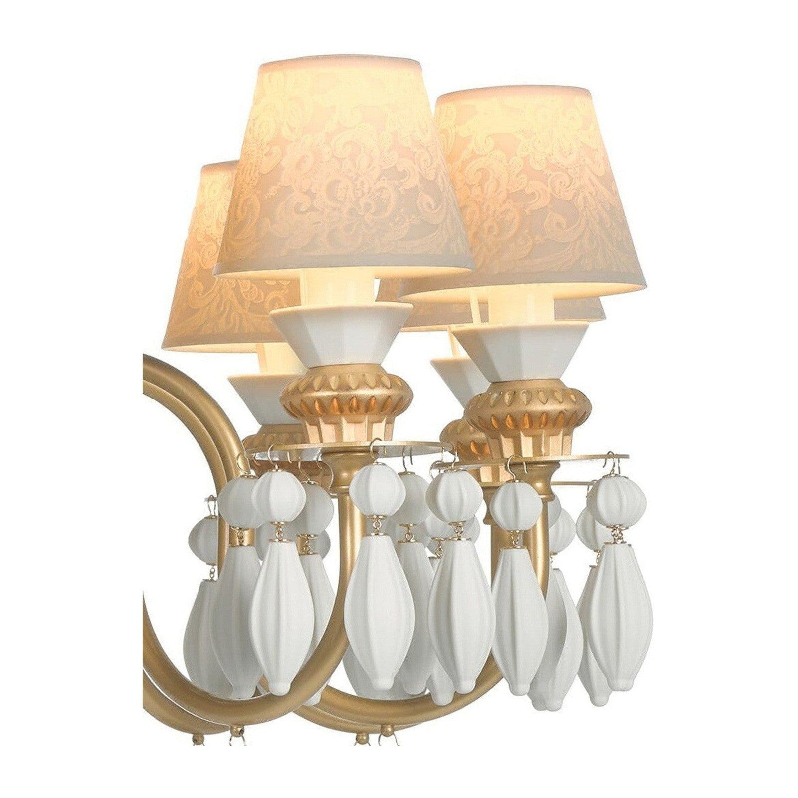 Lladro Belle de Nuit 12 Lights Chandelier US