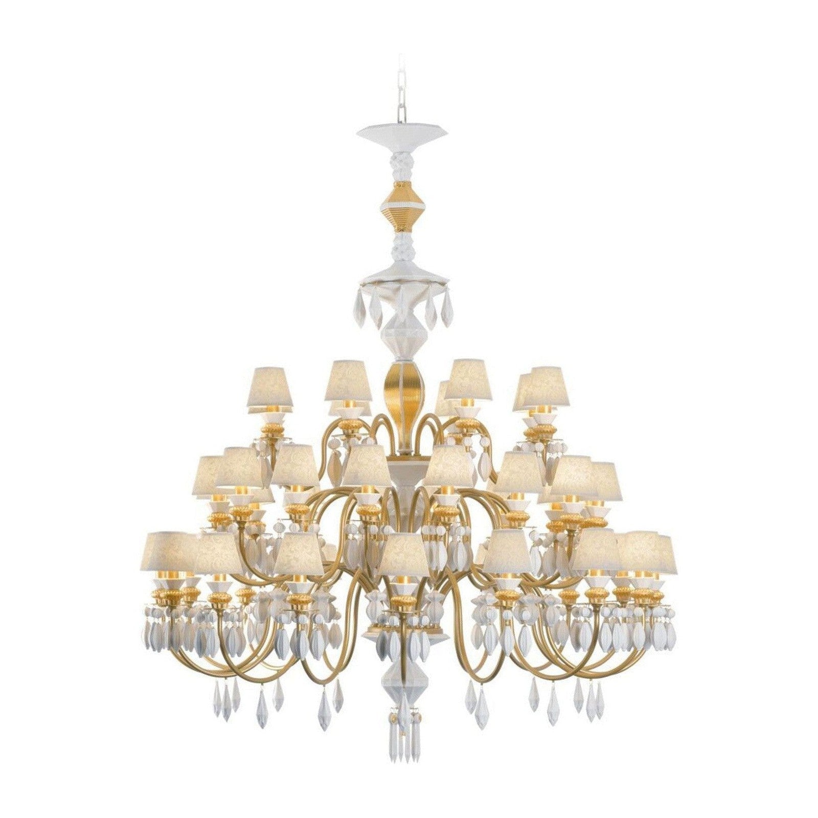 Lladro Belle de Nuit 40 Lights Chandelier US