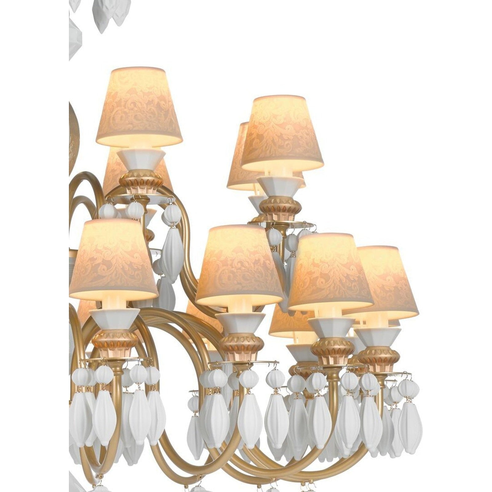 Lladro Belle de Nuit 24 Lights Chandelier US