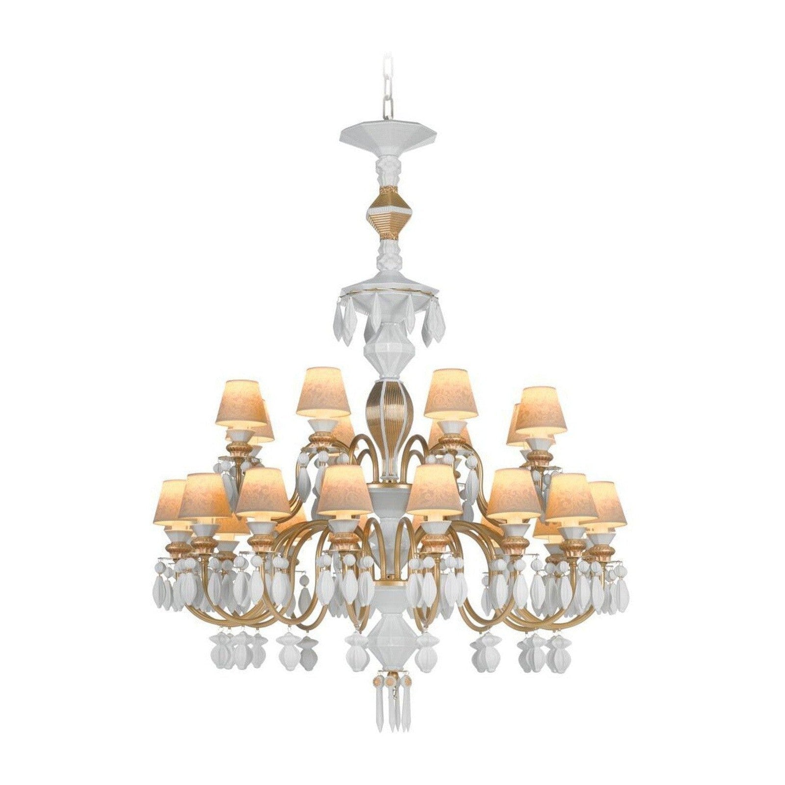Lladro Belle de Nuit 24 Lights Chandelier US