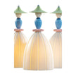 Lladro Mademoiselle Round Canopy 3 Lights Sharing Secrets Ceiling Lamp US