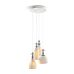 Lladro Mademoiselle 4 Lights Walking on The Beach Ceiling Lamp US