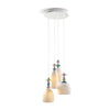 Lladro Mademoiselle 4 Lights Walking on The Beach Ceiling Lamp US