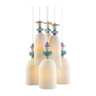 Lladro Mademoiselle 6 Lights Gathering in The Lawn Ceiling Lamp US