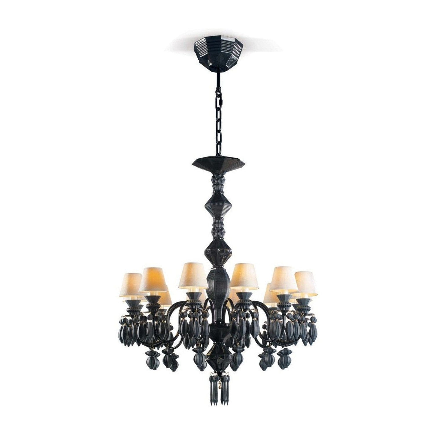 Lladro Belle de Nuit 12 Lights Chandelier US