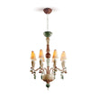 Lladro Ivy and Seed 8 Lights Chandelier Flat Model US
