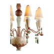Lladro Ivy and Seed 8 Lights Chandelier Flat Model US