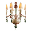 Lladro Ivy and Seed 8 Lights Chandelier Flat Model US