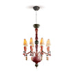 Lladro Ivy and Seed 8 Lights Chandelier Flat Model US
