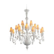 Lladro Ivy and Seed 20 Lights Chandelier Flat Model US - Medium
