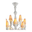 Lladro Ivy and Seed 20 Lights Chandelier Flat Model US - Medium