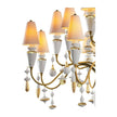 Lladro Ivy and Seed 20 Lights Chandelier Flat Model US - Medium