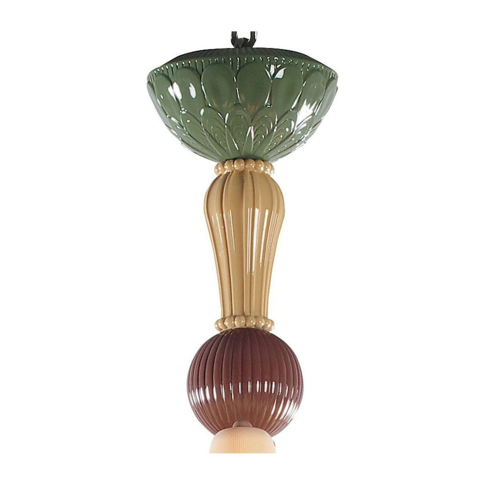 Lladro Ivy and Seed 20 Lights Chandelier Flat Model US - Medium