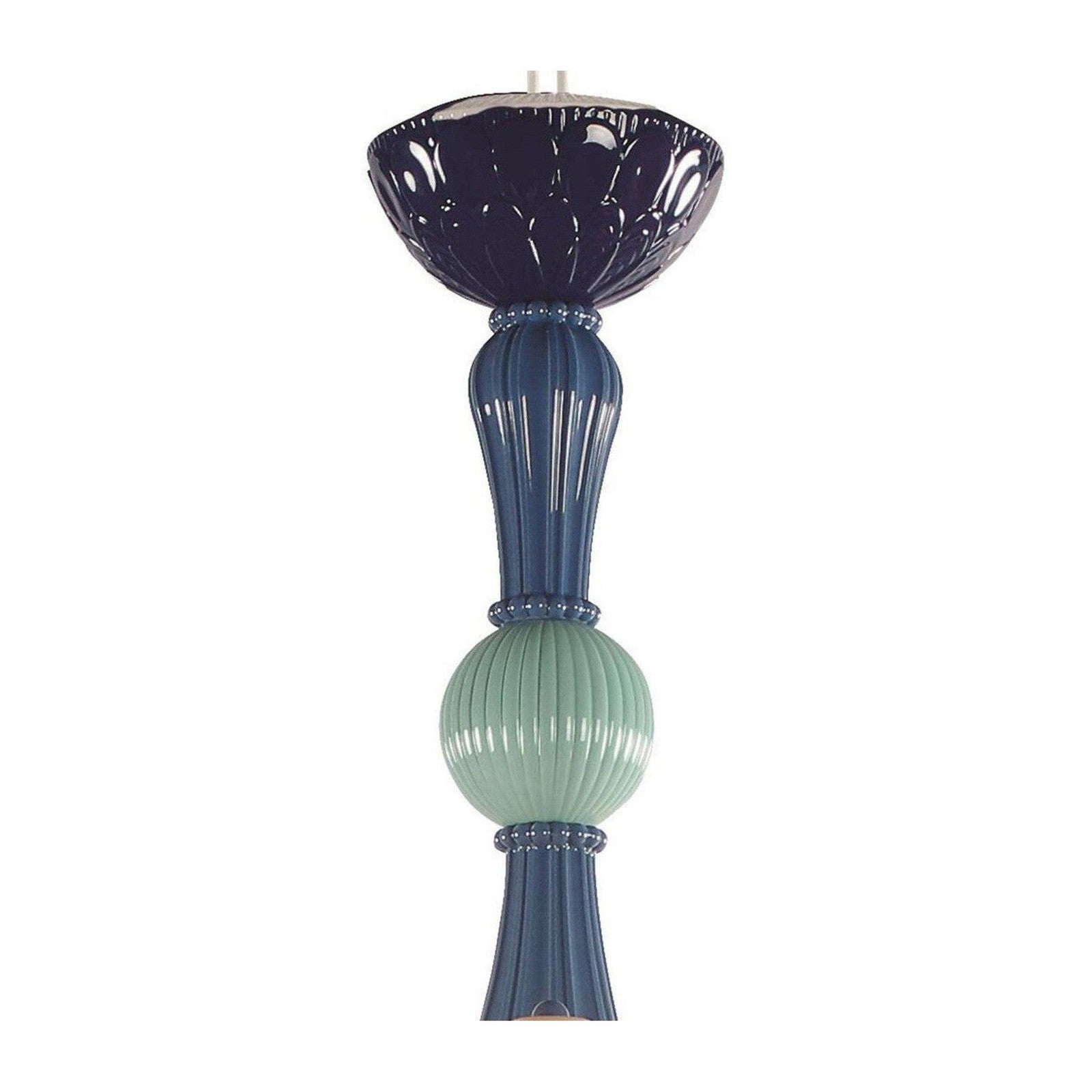 Lladro Ivy and Seed 16 Lights Chandelier Flat Model US
