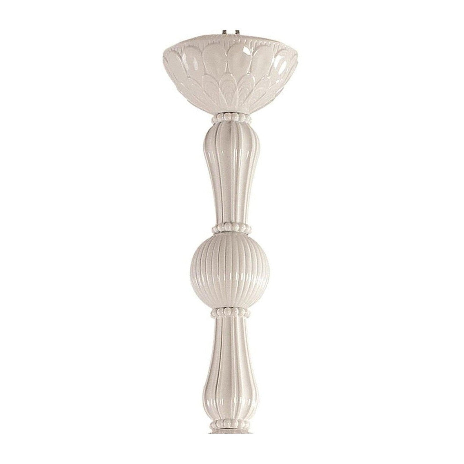Lladro Ivy and Seed 16 Lights Chandelier Flat Model US