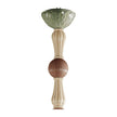 Lladro Ivy and Seed 16 Lights Chandelier Flat Model US