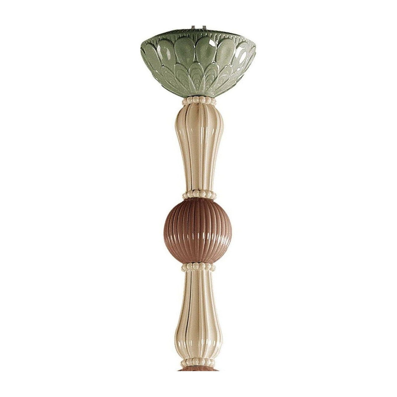 Lladro Ivy and Seed 16 Lights Chandelier Flat Model US