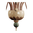 Lladro Ivy and Seed 16 Lights Chandelier Flat Model US