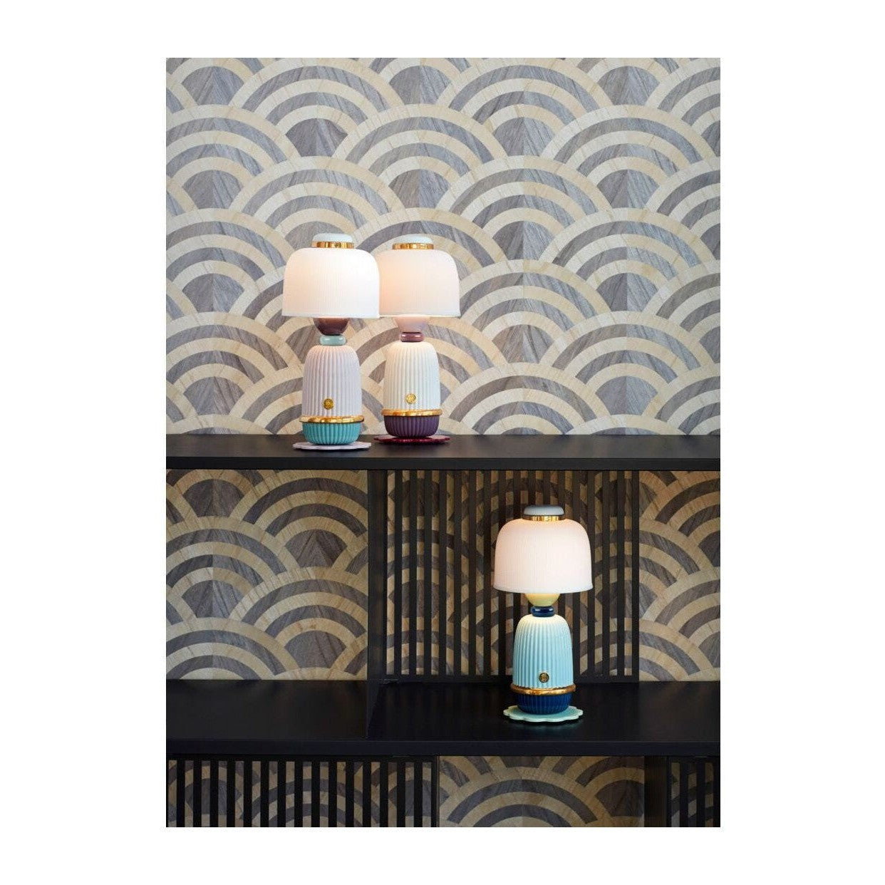 Lladro Kokeshi Lamp