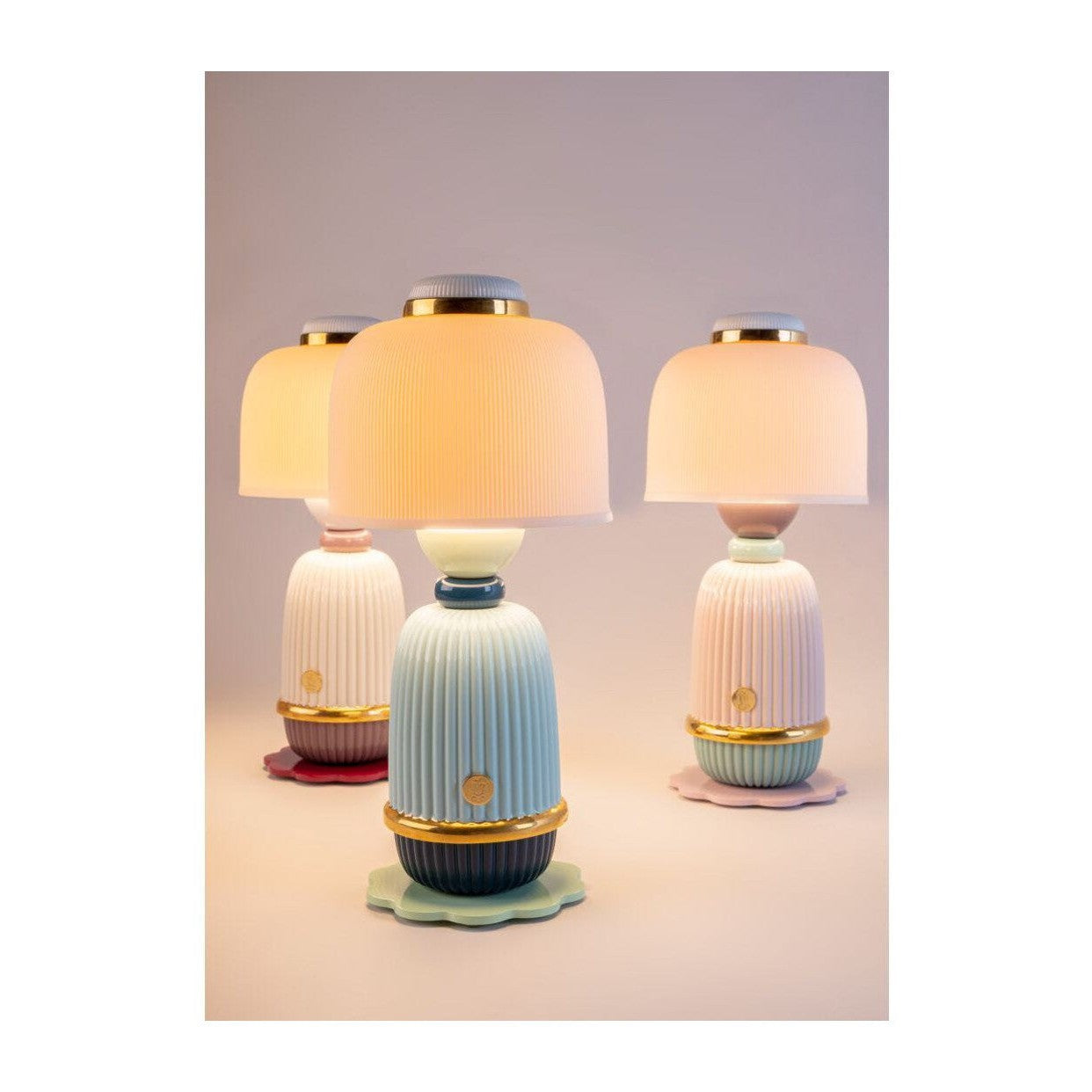 Lladro Kokeshi Lamp