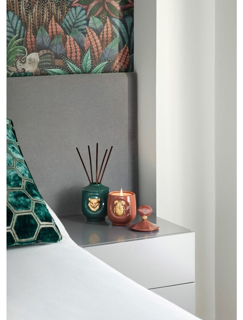 Lladro Scarab Candle Lux. Animals - Moonlight