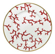 Raynaud Cristobal Rouge / Coral Rim Soup Plate
