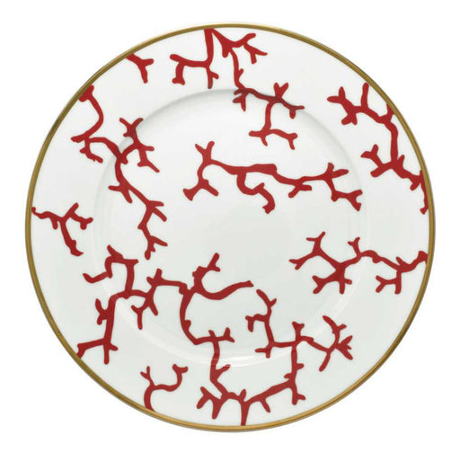 Raynaud Cristobal Rouge / Coral American Dinner Plate N°3