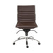 Euro Style Dirk Armless Low Back Office Chair