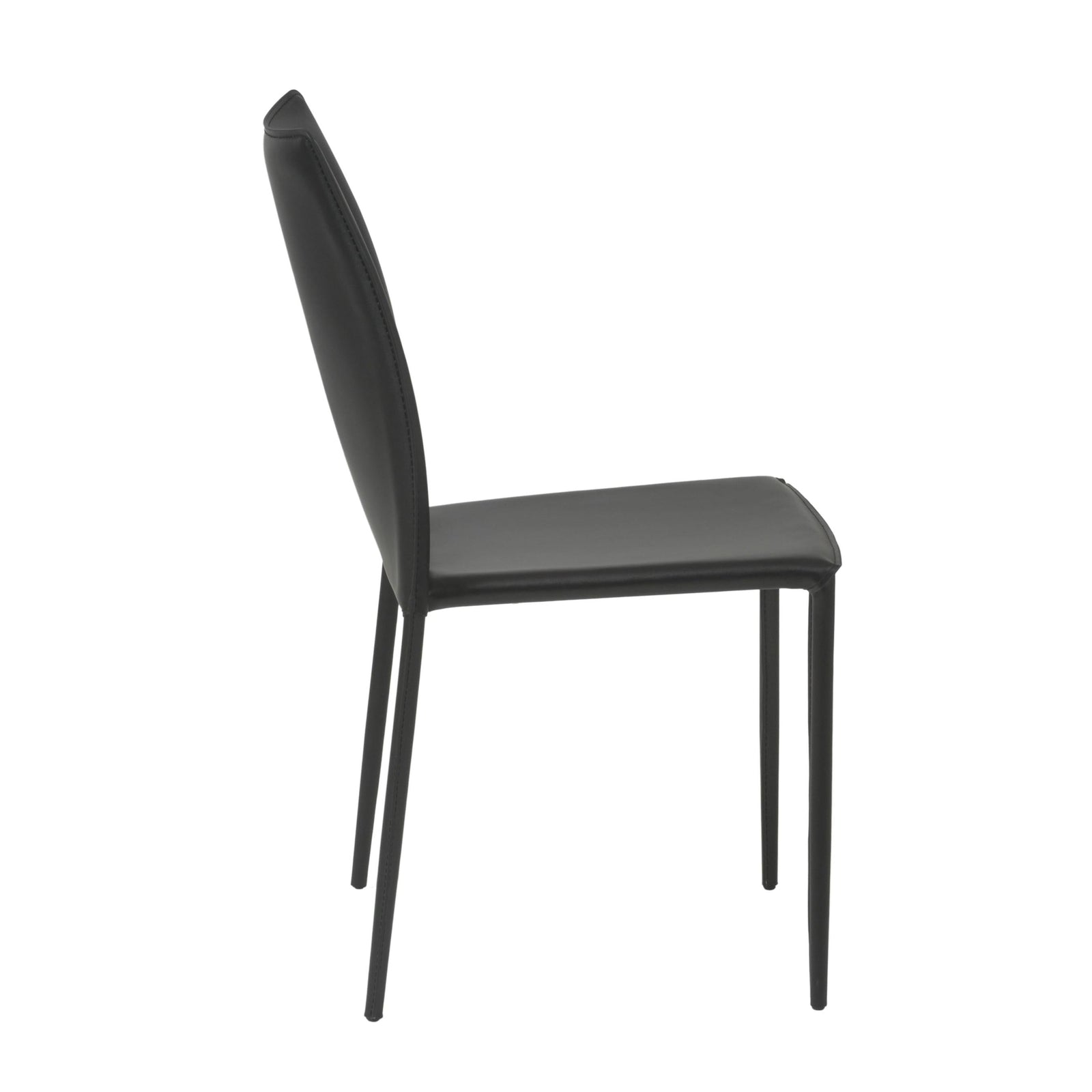 Euro Style Dalia Stacking Side Chair - Set of 2