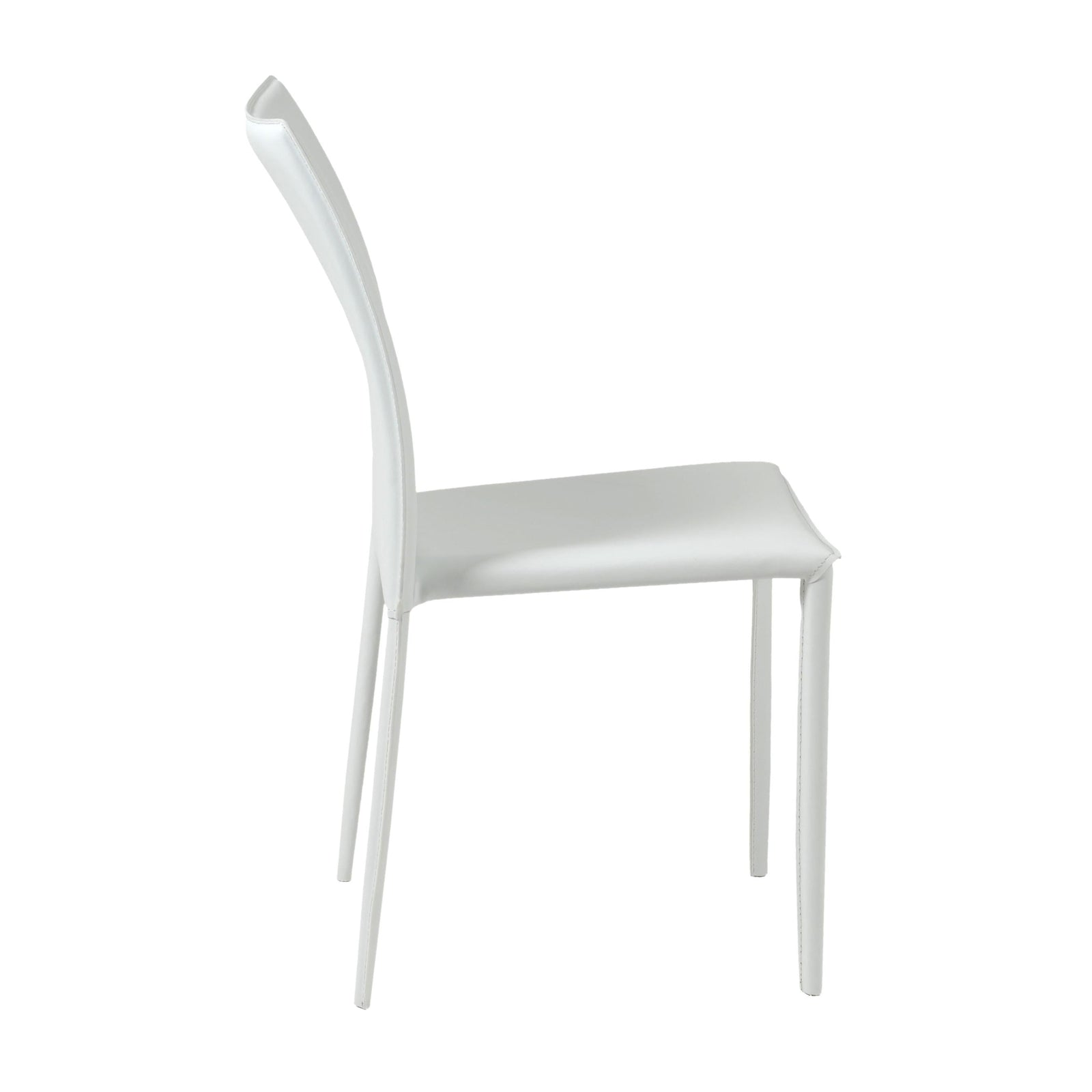 Euro Style Dalia Stacking Side Chair - Set of 2