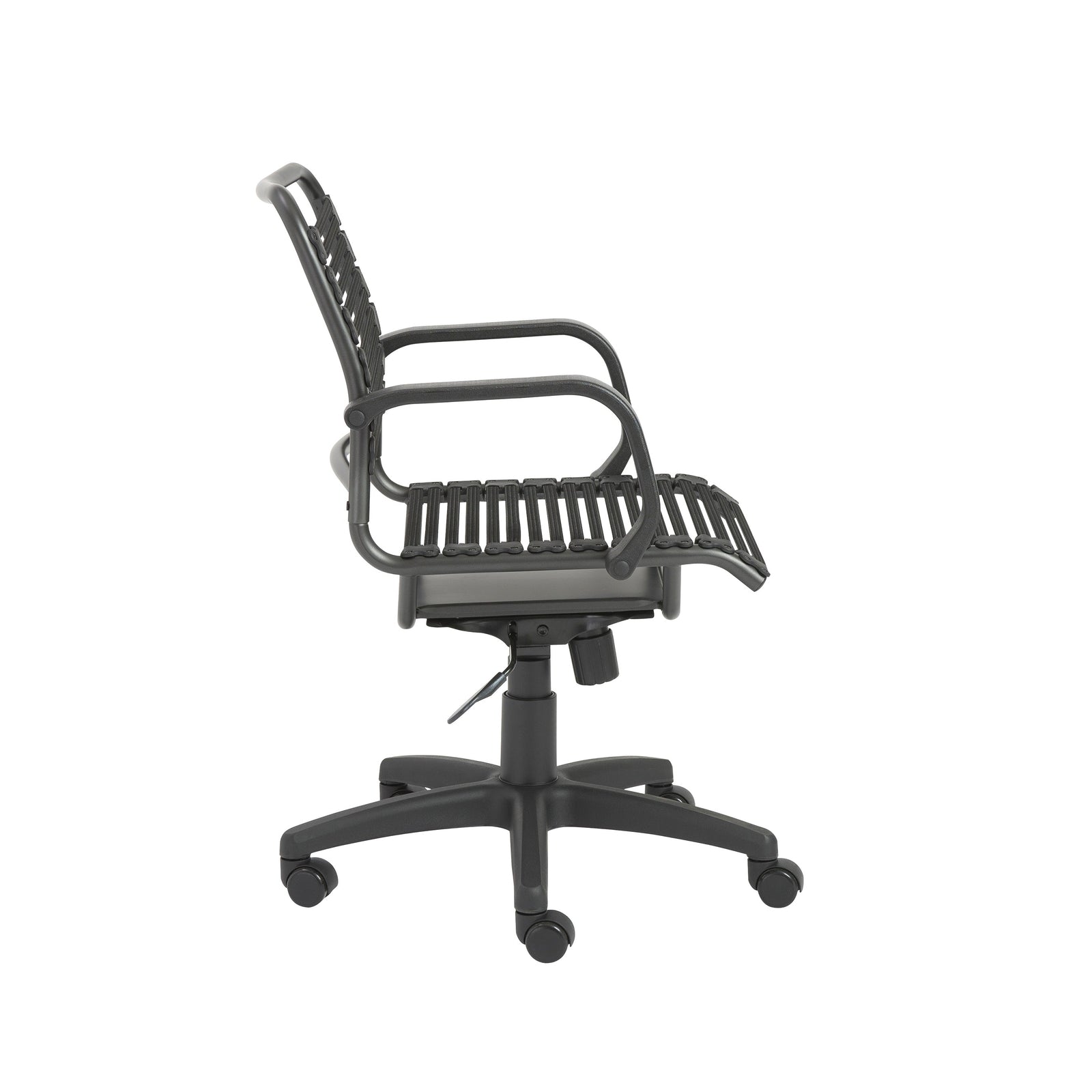 Euro Style Bungie Flat Mid Back Office Chair