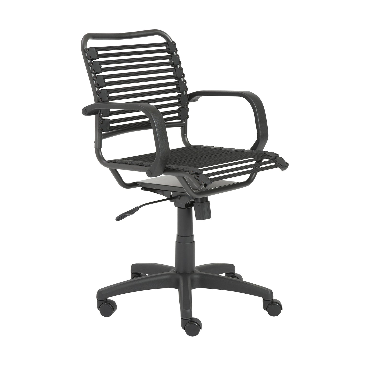 Euro Style Bungie Flat Mid Back Office Chair