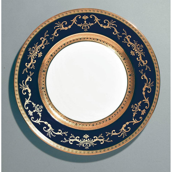 Raynaud Medicis Blue American Dinner Plate