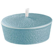Raynaud Mineral Irise Sky Blue Covered Sugar Bowl