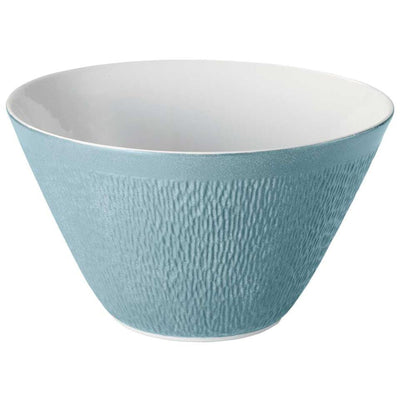 Raynaud Mineral Irise Sky Blue Cone Shaped Salad Bowl