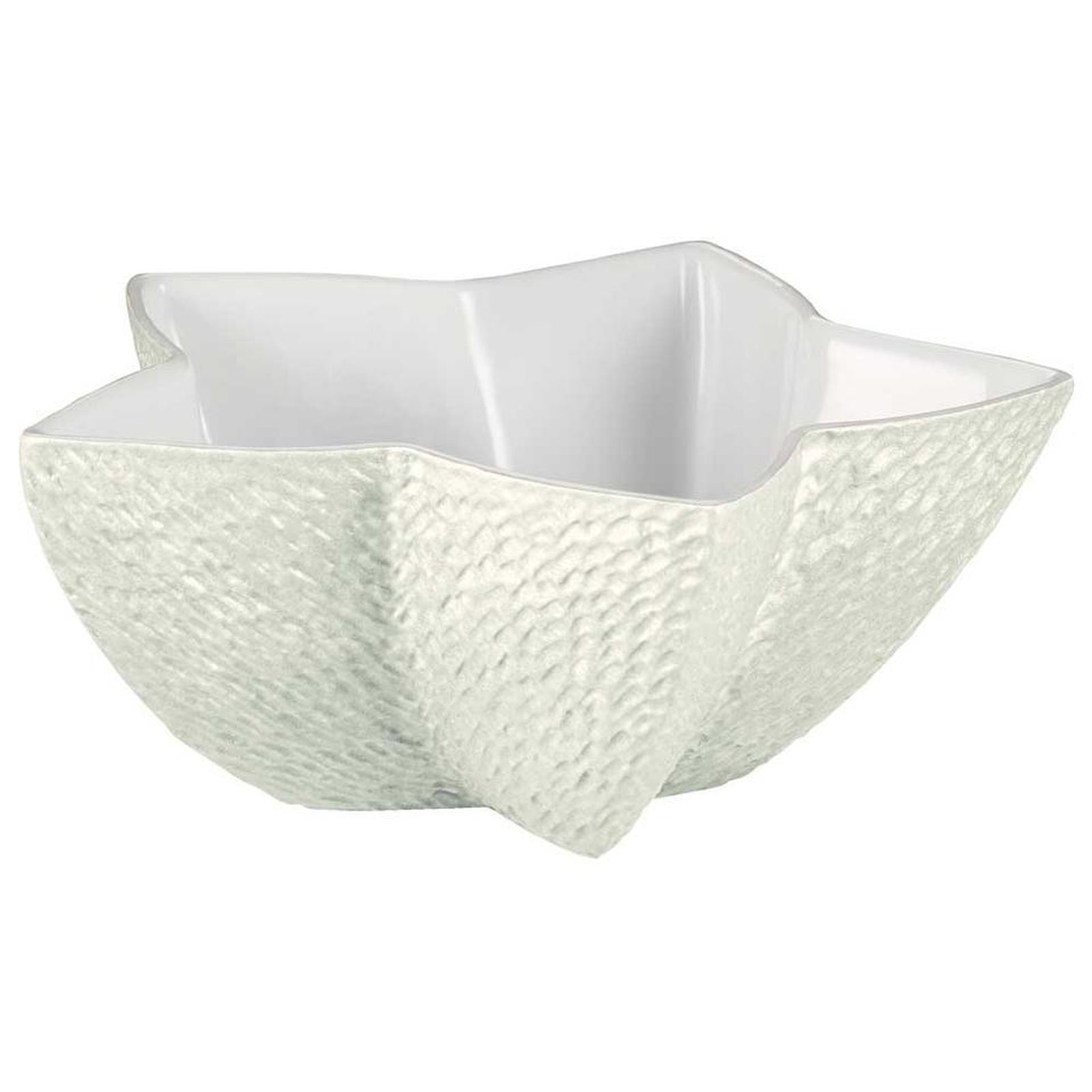 Raynaud Mineral Irise Shell Star Sugar Bowl