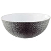 Raynaud Mineral Irise Dark Grey Calabash Shaped Salad Bowl