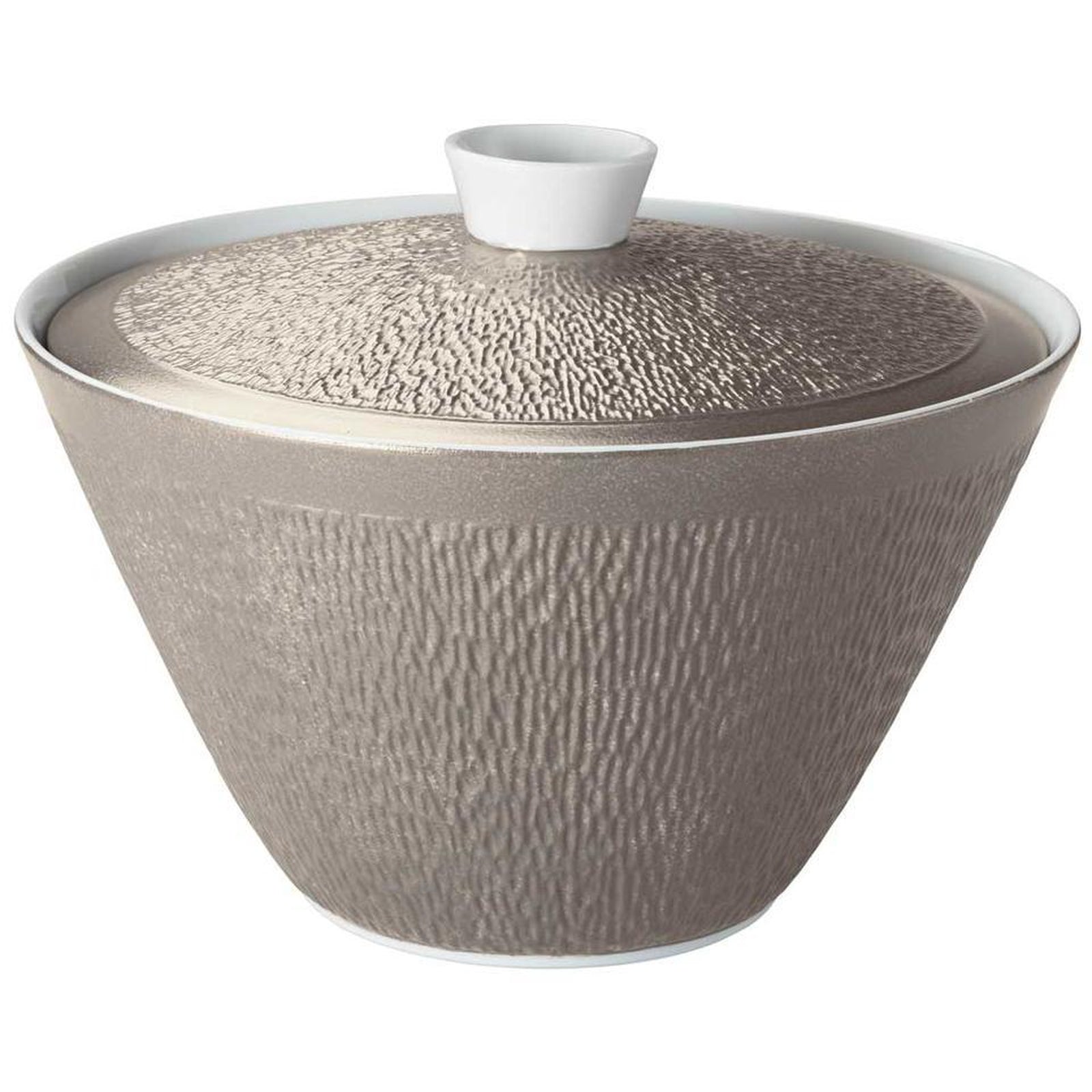 Raynaud Mineral Warm Grey Soup Tureen