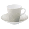 Raynaud Mineral Irise Pearl Grey Coffee Cup