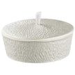 Raynaud Mineral Irise Pearl Grey Covered Sugar Bowl
